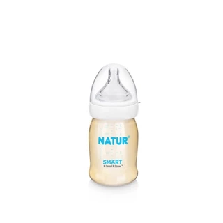 [1 ฟรี 1] NATUR เนเจอร์ ขวดนม ขวดนมสมาร์ท จุกนิ่มหลายรู PES 5oz
