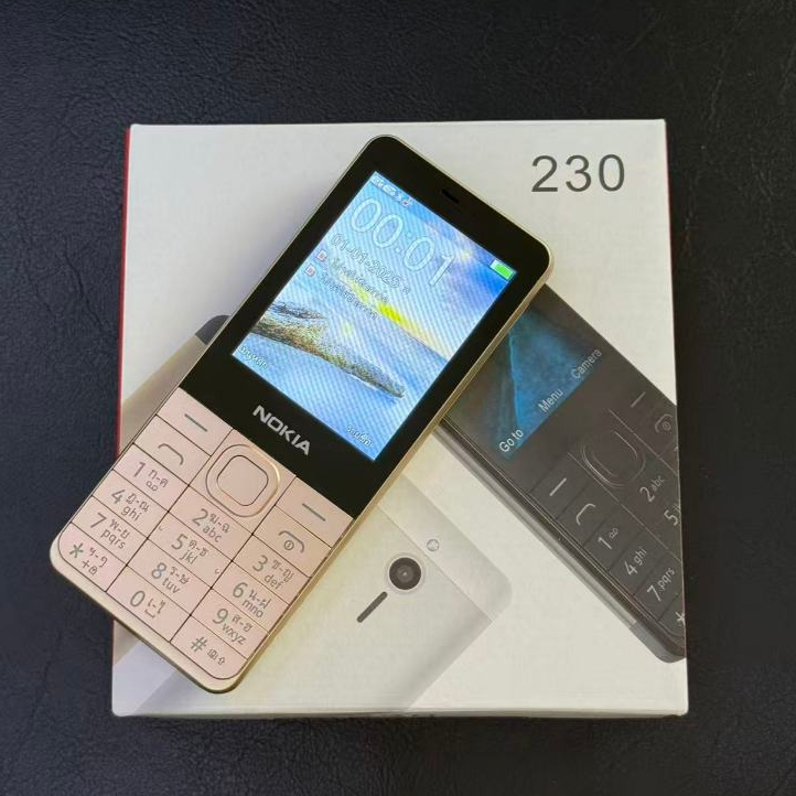 โทรศัพท์มือถือ โนเกียปุ่มกด NOKIA 230 (สีดำ) 2 ซิม จอ 2.8นิ้ว รุ่นใหม่
