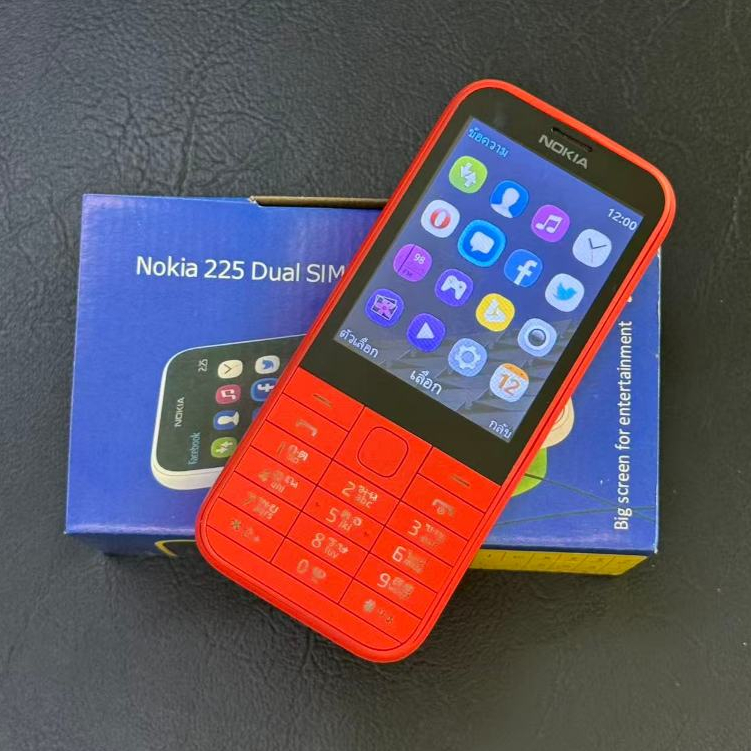 โทรศัพท์ปุ่มกด  Nokia 225 รองรับ  4G 5Gใส่ได้ทุกค่าย ปุ่มกดไทย/เมนูไทย