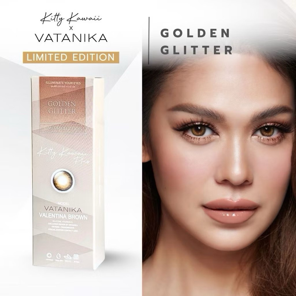[ส่งไว] รุ่น Limited Golden Glitter✨ - Vatanika Lens