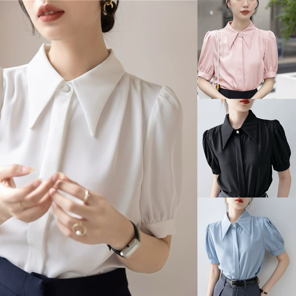 เสื้อทำงานออฟฟิศ แบบเรียบร้อย