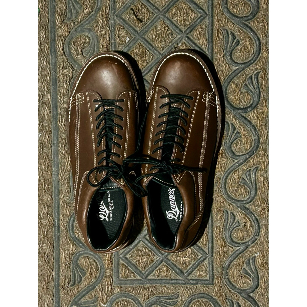 danner dark brown hood river work shoes usa(26cm)