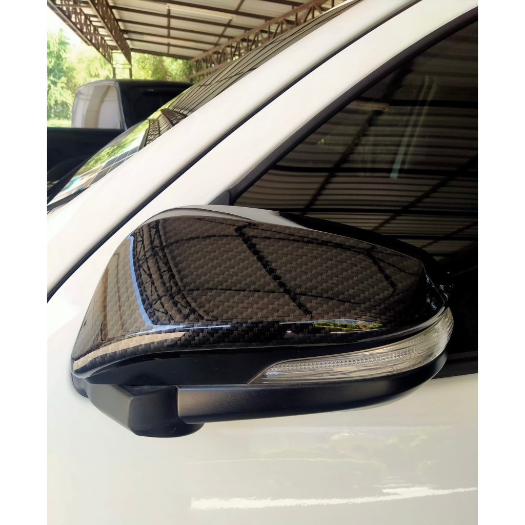 ครอบกระจกข้าง Toyota Hilux TRAVO / REVO ทุกรุ่น ทุกปี งานไทยแท้ ตรงรุ่น 100% สินค้าพร้อมส่ง