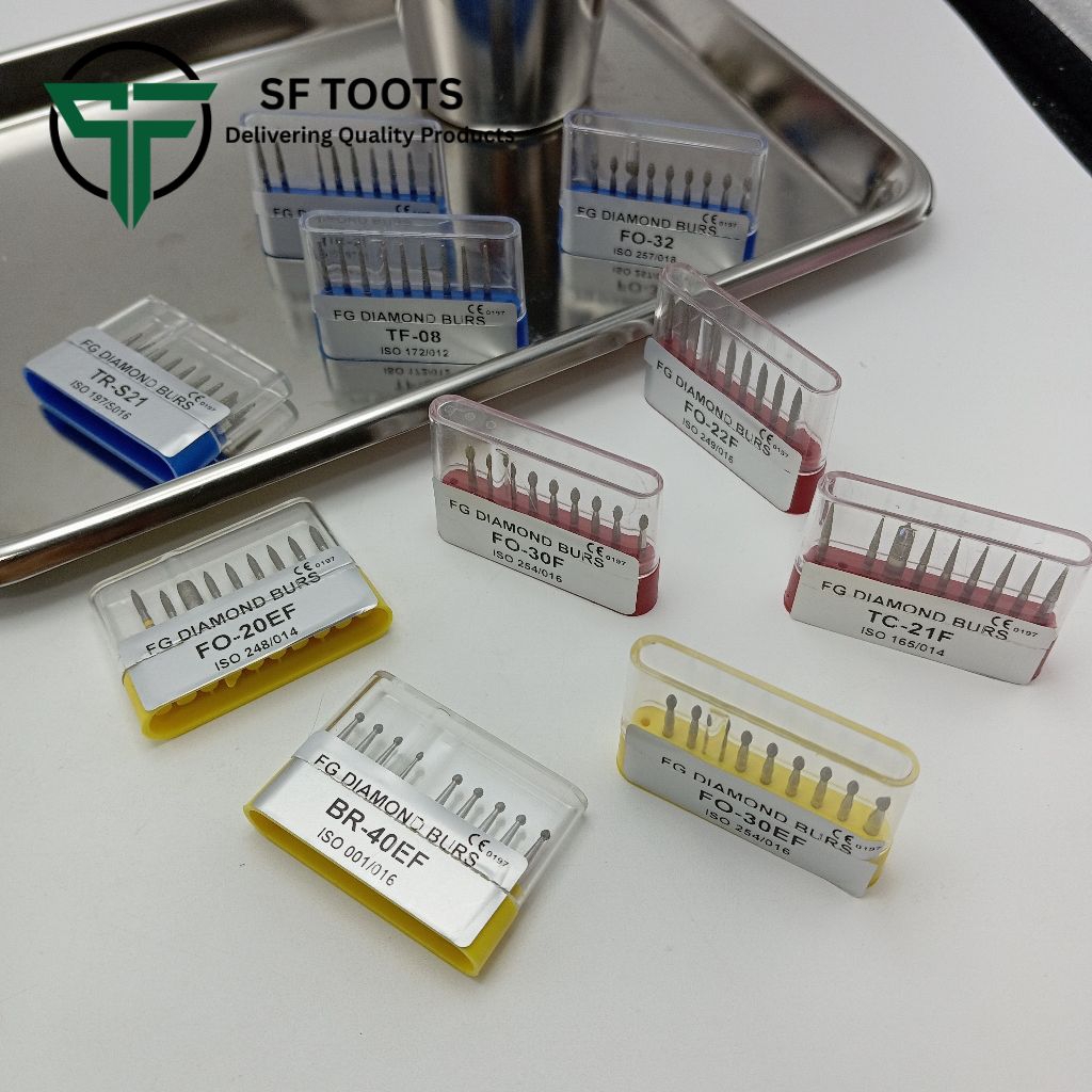 หัวกรอเพชร หัวกรอไดมอน FG Diamond Burs