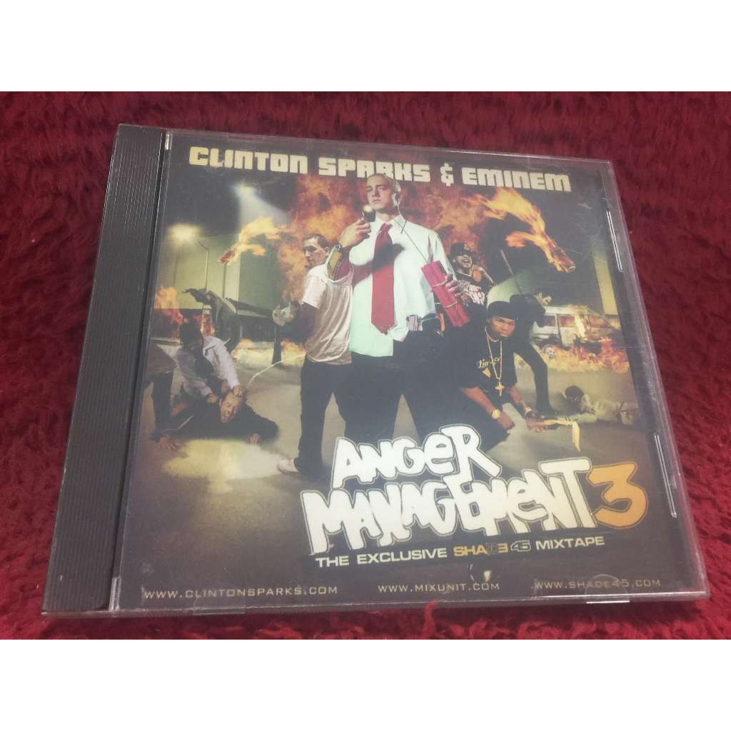 CD Clinton Sparks & Eminem – Anger Management 3 สภาพตามรูปปก ZA164-101
