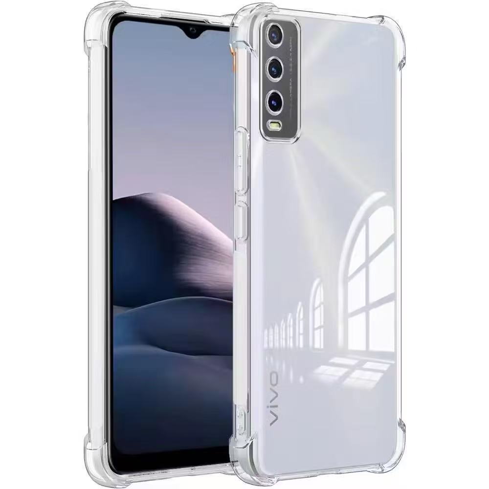 เคสกันกระแทก เคสใส สำหรับVivo Y21 Y21T T1X Y33S Y33T Y20 Y20S Y20I Y12A Y12S Y3S Y11 Y12 Y15 Y17 Y95 Y93 Y91C  TPU Case