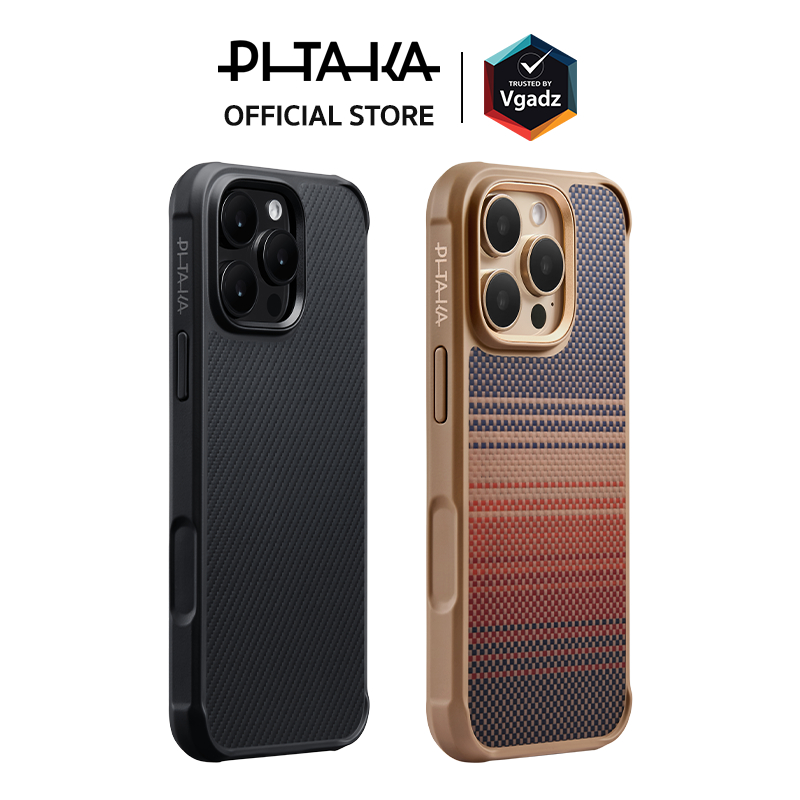Pitaka เคสสำหรับ iPhone 16 Pro / 16 Pro Max รุ่น Aramid ProGuard Case