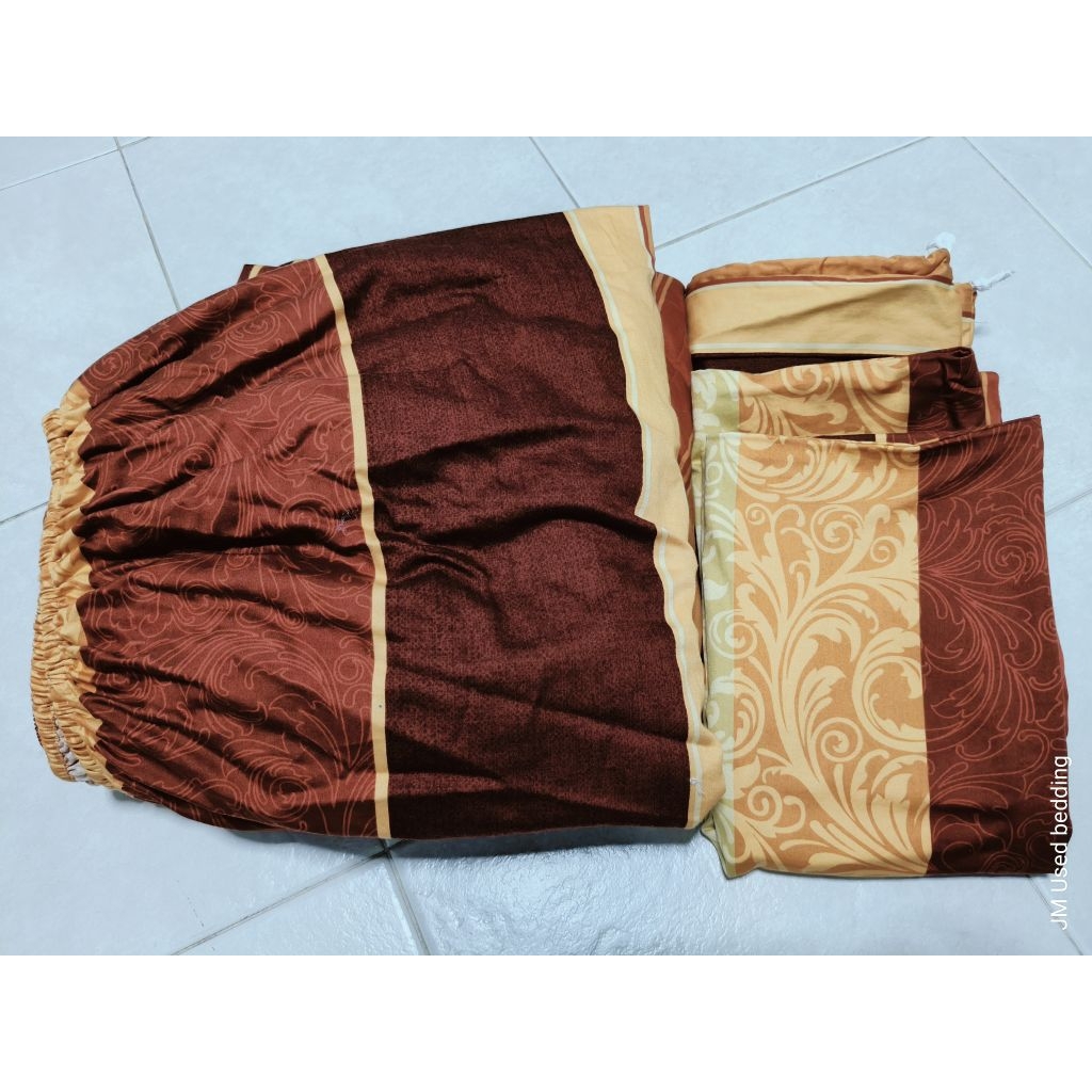 ชุดผ้าปูกันไรฝุ่ส perico 6ฟุต (มือสอง)