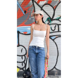 Daily Curve Tank\\ สายเดี่ยวทรงเข้ารูปใส่ง่ายทุกวัน