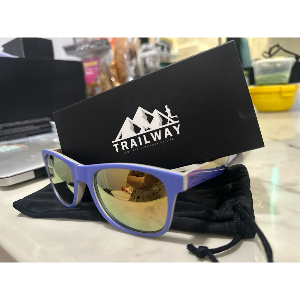 แว่นกันแดด trailway แท้ 💯