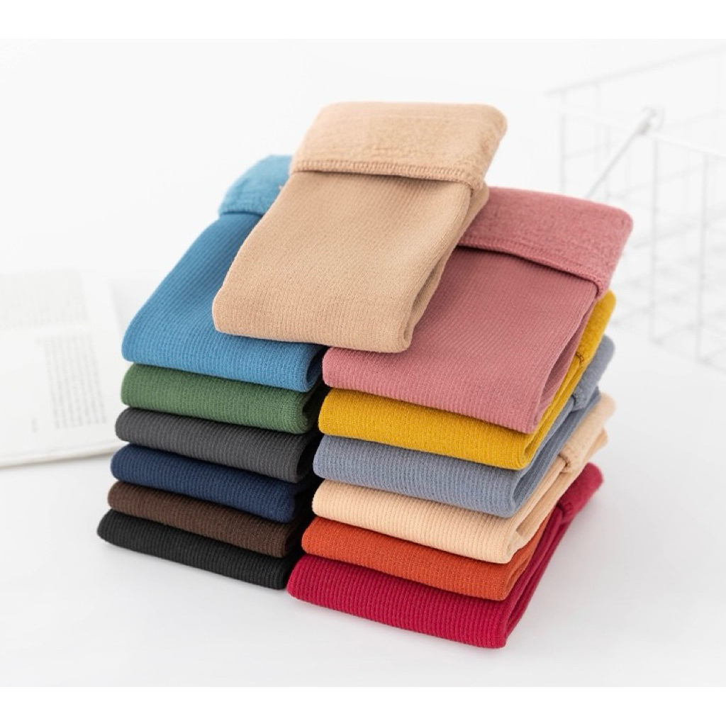 new arrival(แพค2คู่) ถุงเท้าไหมพรมบุขนวูล อุ่น นุ่ม ราคาน่ารัก ฟรีไซส ผญ 35-40