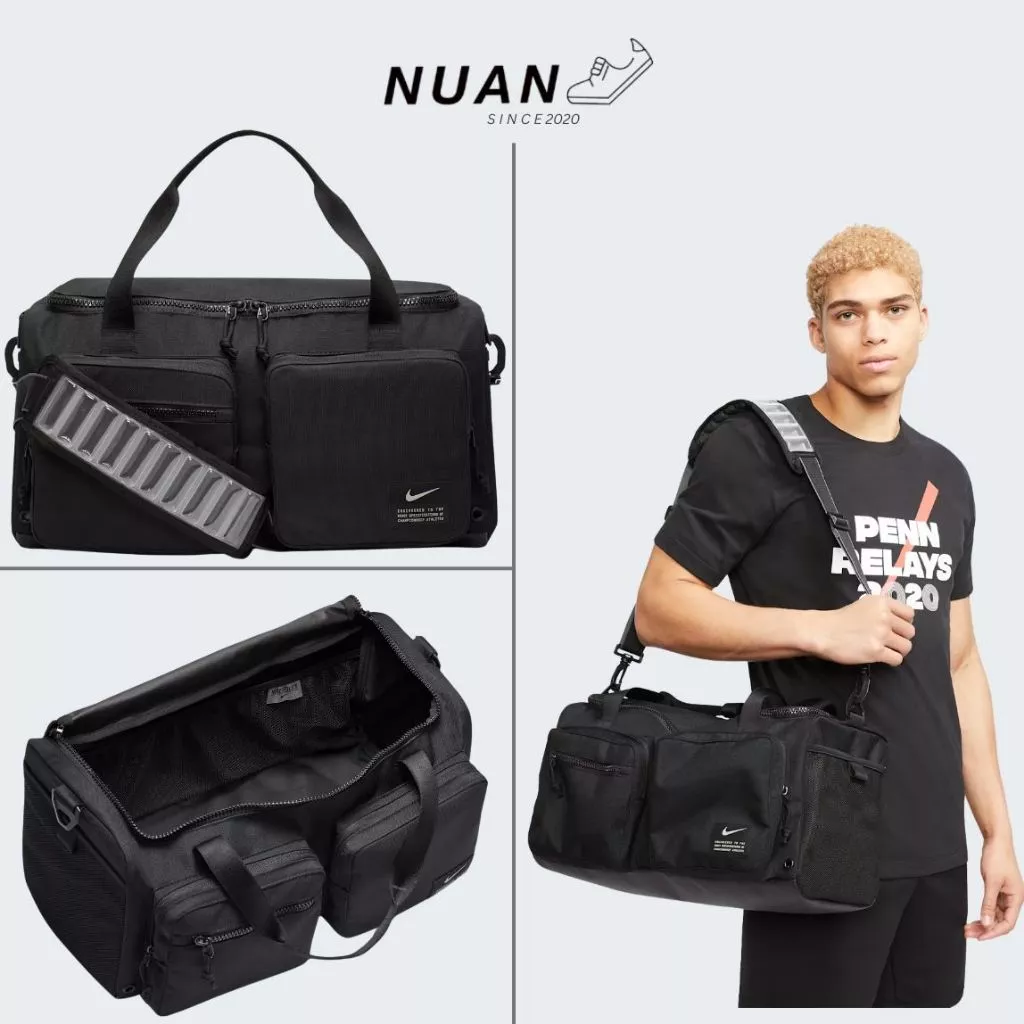 กระเป๋า Nike Utility Power Duffel Bag (31L) CK2795-010 การันตี ของเเท้ 100% กระเป๋าสะพาย กระเป๋าดัฟเฟิล