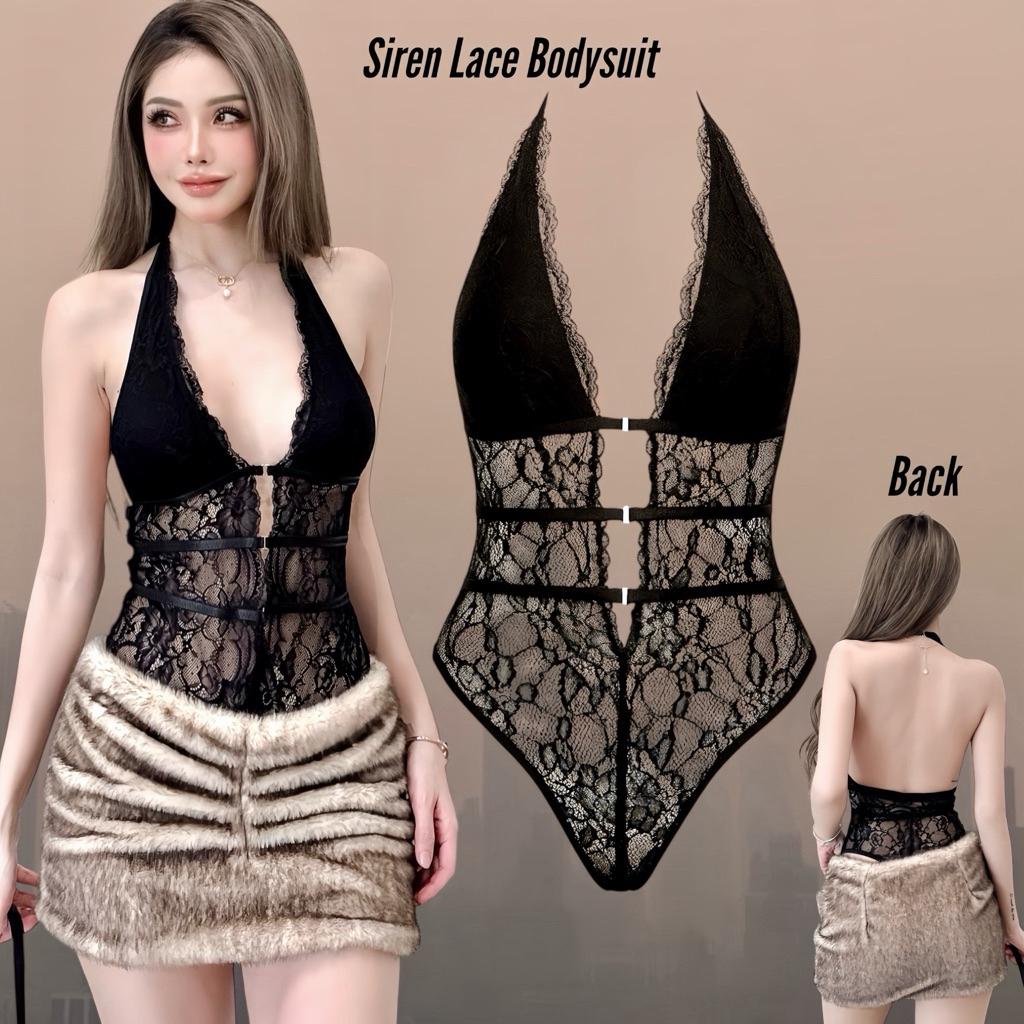 HH770🖤 Siren Lace Bodysuit (590.-)