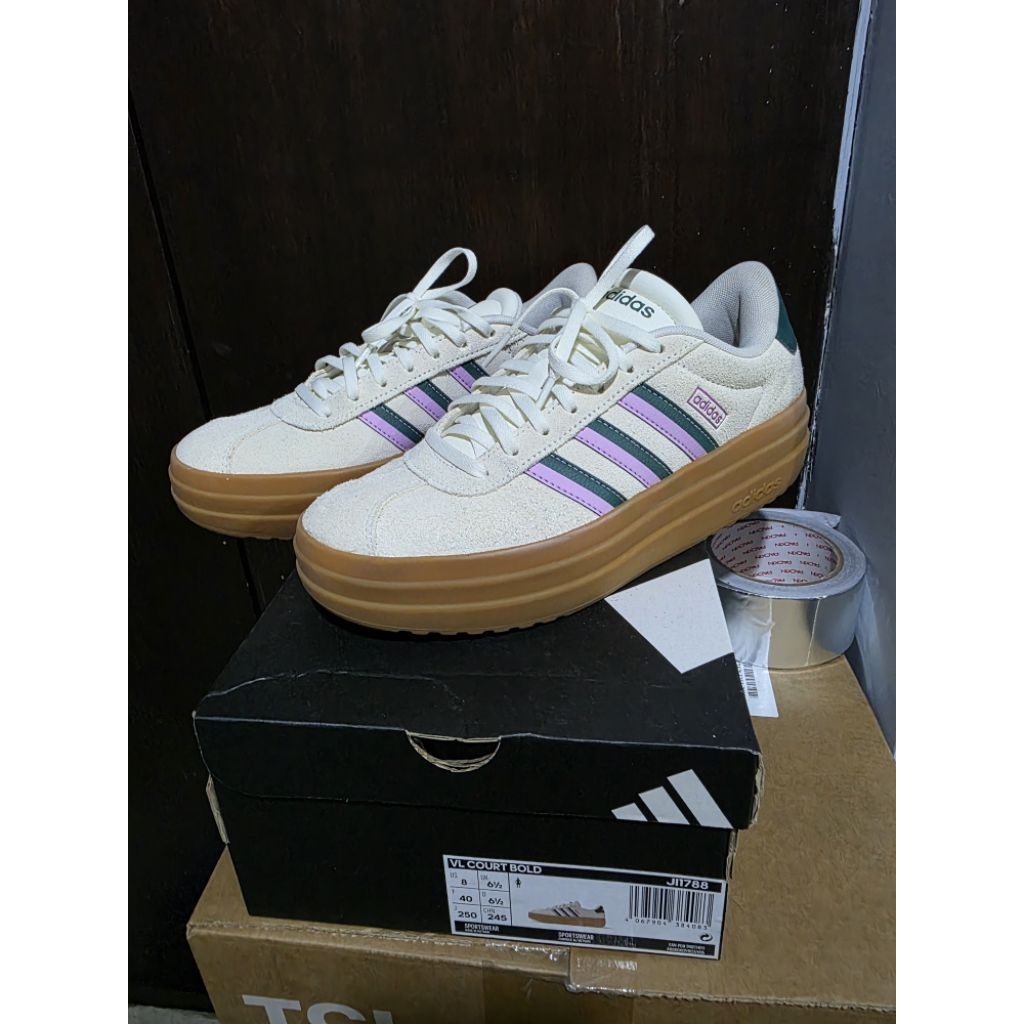 รองเท้า ADIDAS VL COURT BOLD มือสอง