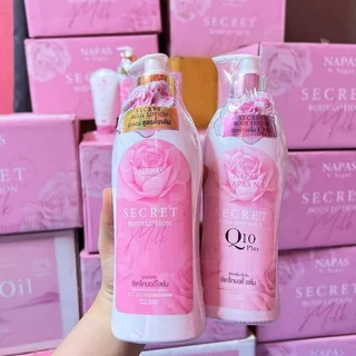 โลชั่นนมหอม แพ็คเก็ตใหม่ secret/โลชั่นคิวเท็น/ครีมออยหอม/โลชั่นชุปเปอร์เอสวัน