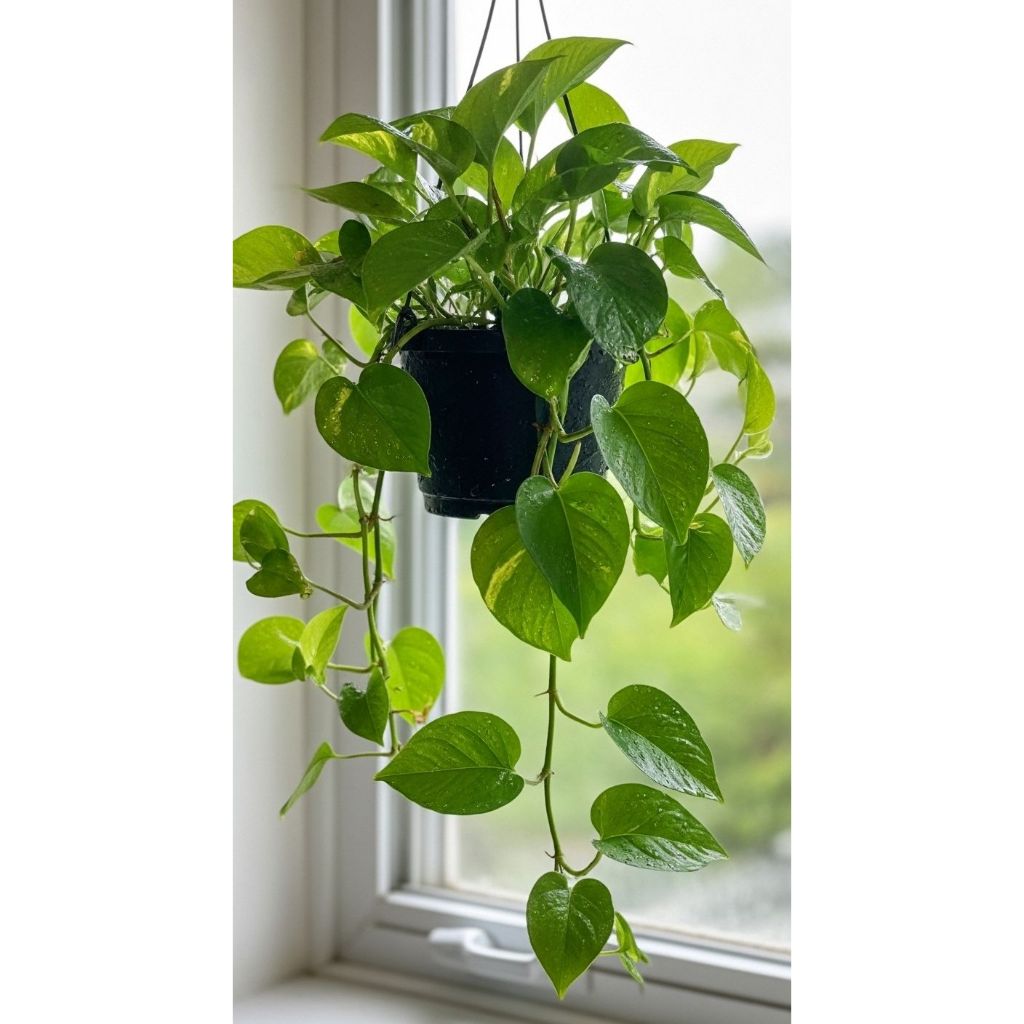 #พลูด่าง #ต้นพลูด่าง (Golden Pothos) #Devil's Ivy #ไม้ประดับ #ไม้ฟอกอากาศ