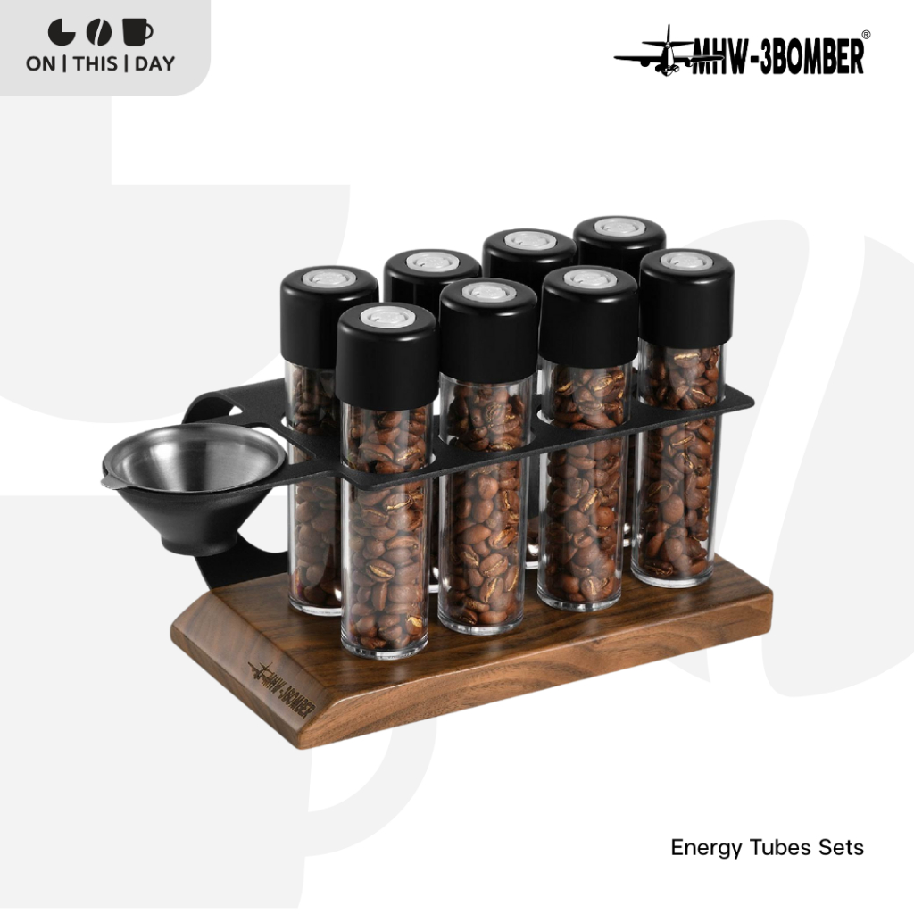 MHW-3BOMBER Energy Tubes Sets ชุดเก็บเมล็ดกาแฟ