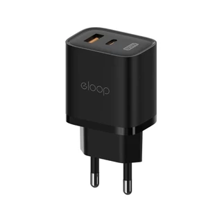 New Eloop C31T หัวชาร์จ PD 30W 2 Port USB-C และ USB-A รองรับการชาร์จทุกอุปกรณ์