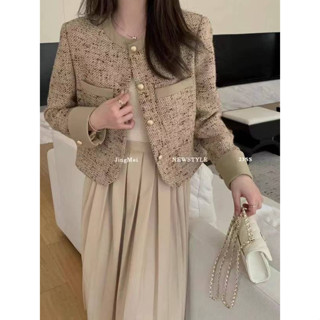 ขนาดใหญ่ ผู้หญิง ออกงาน มินิมอล แฟชั่น เสื้อแขนยาว รูปแบบใหม…