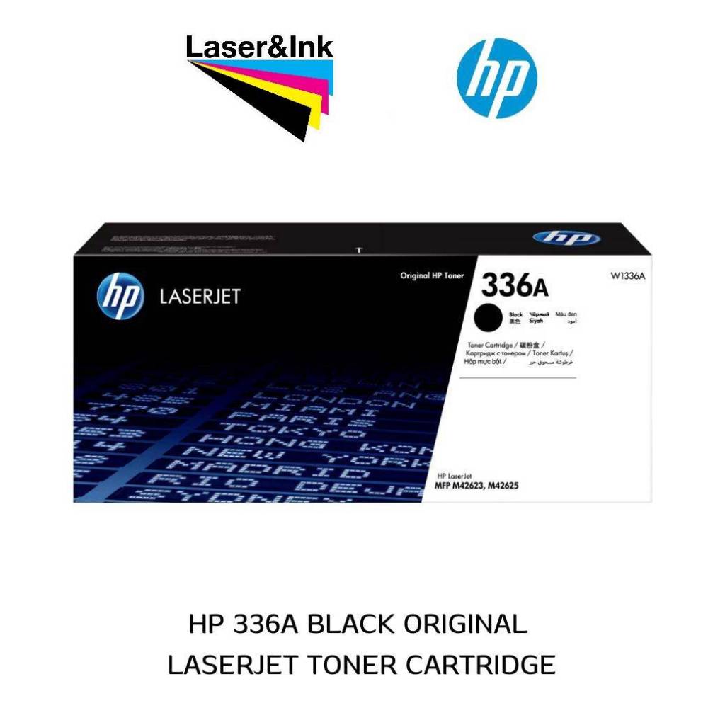 ตลับหมึก HP 336A Black Original LaserJet Toner Cartridge(W1336A)
