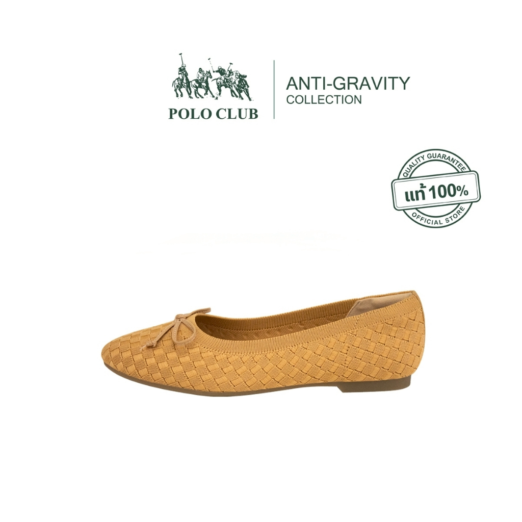 POLO CLUB รองเท้าคัทชู รุ่น AG-2009 สีแทน | รองเท้าคัดชูผู้หญิง