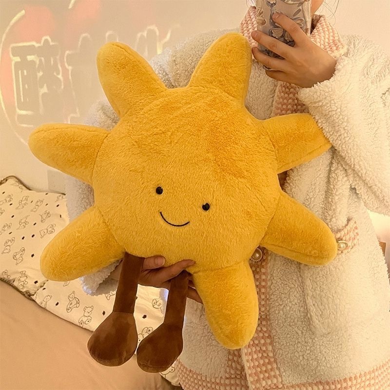 🔥พร้อมส่ง🔥ดวงอาทิตย์ ตุ๊กตา ของเล่น ดวงจันทร์ หมอนตกแต่งบ้าน โซฟา หมอนเบาะ สามารถใช้เป็นของขวัญได้ - รูปที่ 6