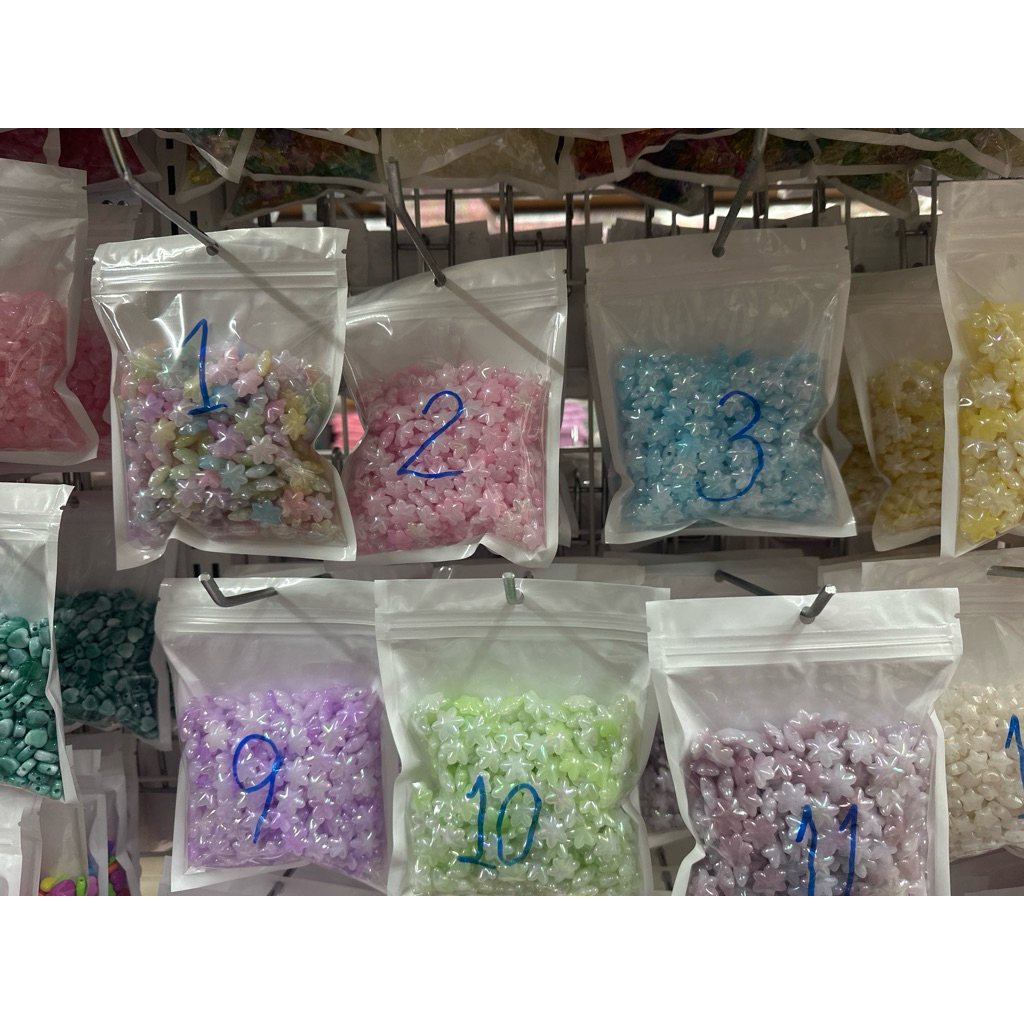 ดาวขนาด10มิลถุง 100กรัม สินค้าDIY