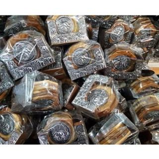 จานรองแก้วไม้สักนิเกิล พร้อมกล่อง ลายแปดเหลี่ยม | ดอกไม้ | ว…