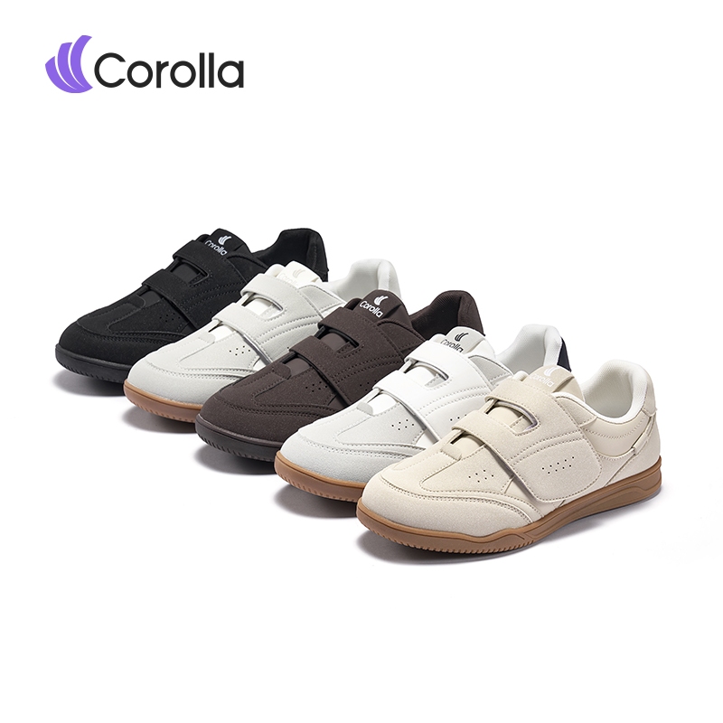 【รองเท้าผู้ชาย】Corolla Velcro shoes รองเท้าลำลองผู้ชาย สายรัดตีนตุ๊กแก สวมใส่สบาย ระบายอากาศได้ดี แล