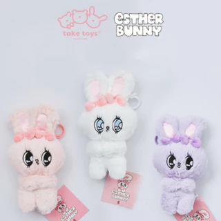 พวงกุญแจ esther bunny แบบยืนและแบบหัวกลม แท้ 100%