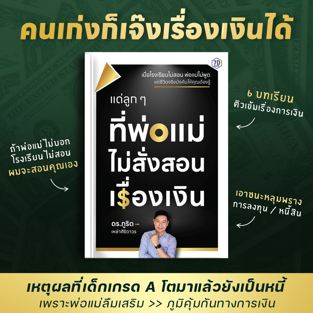 หนังสือ แด่ลูกๆที่พ่อแม่ไม่สั่งสอน | 7D025