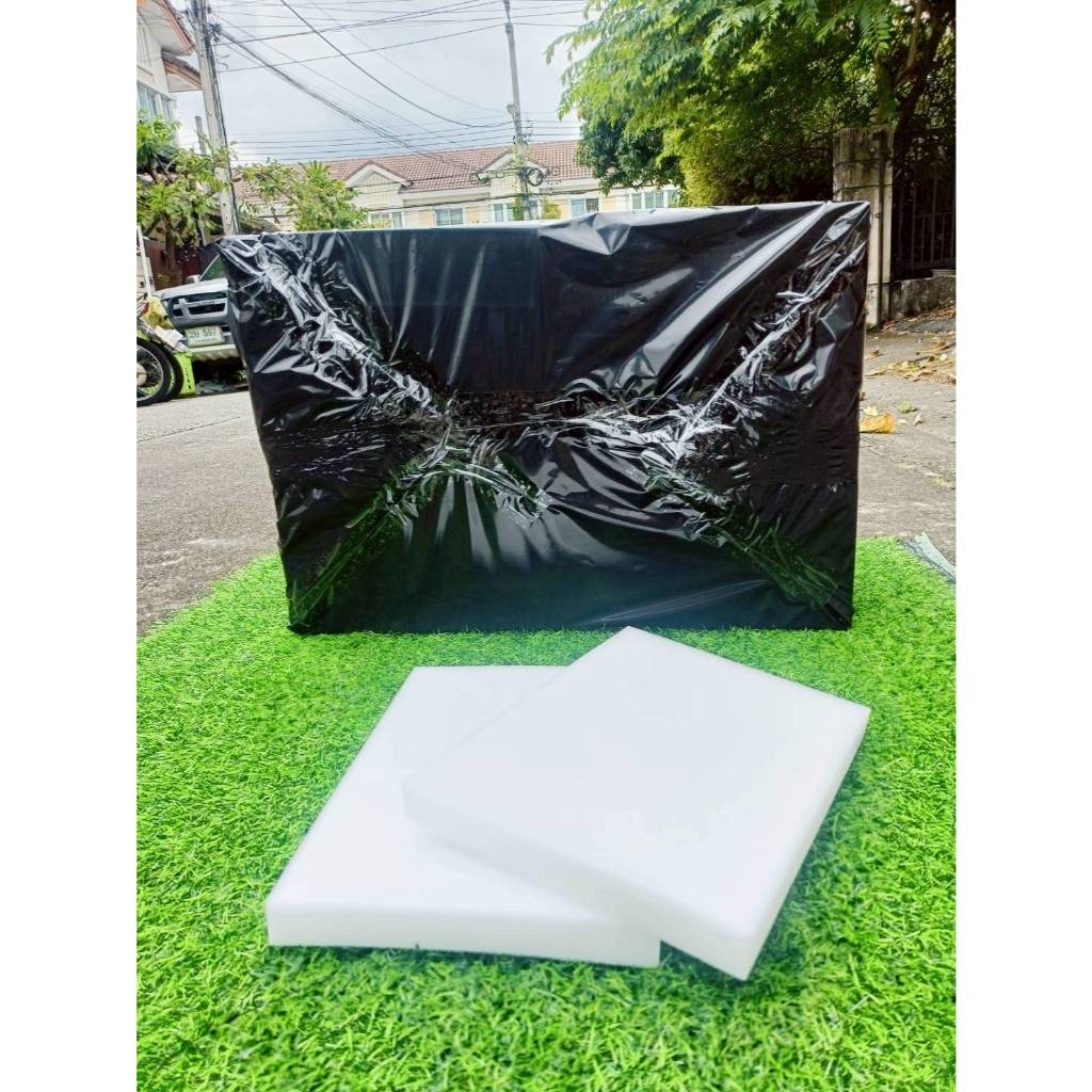 ชุดเเพค50 เเผ่น//96ช่อง(เเบบมีขอบ)ฟองน้ำปลูกผัก ฟองน้ำเพาะเมล็ด ปลูกผักไฮโดรโปนิกส์ เนื้อละเอียดแบบมีขอบ บากกลางพร้อมใช้