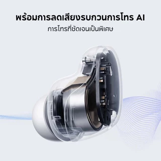 (ส่งด่วน 4 ชั่วโมง !) Xiaomi Redmi Buds 6 Play หูฟัง หูฟังบลูทูธ หูฟังไร้สาย Bluetooth 5.4 แบตอึด 36 ชม. -1Y