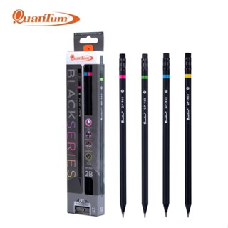 ดินสอ ดินสอดำ Quantum  2B QP-960 ดินสอไม้ดำ จำนวน 12 แท่ง / …