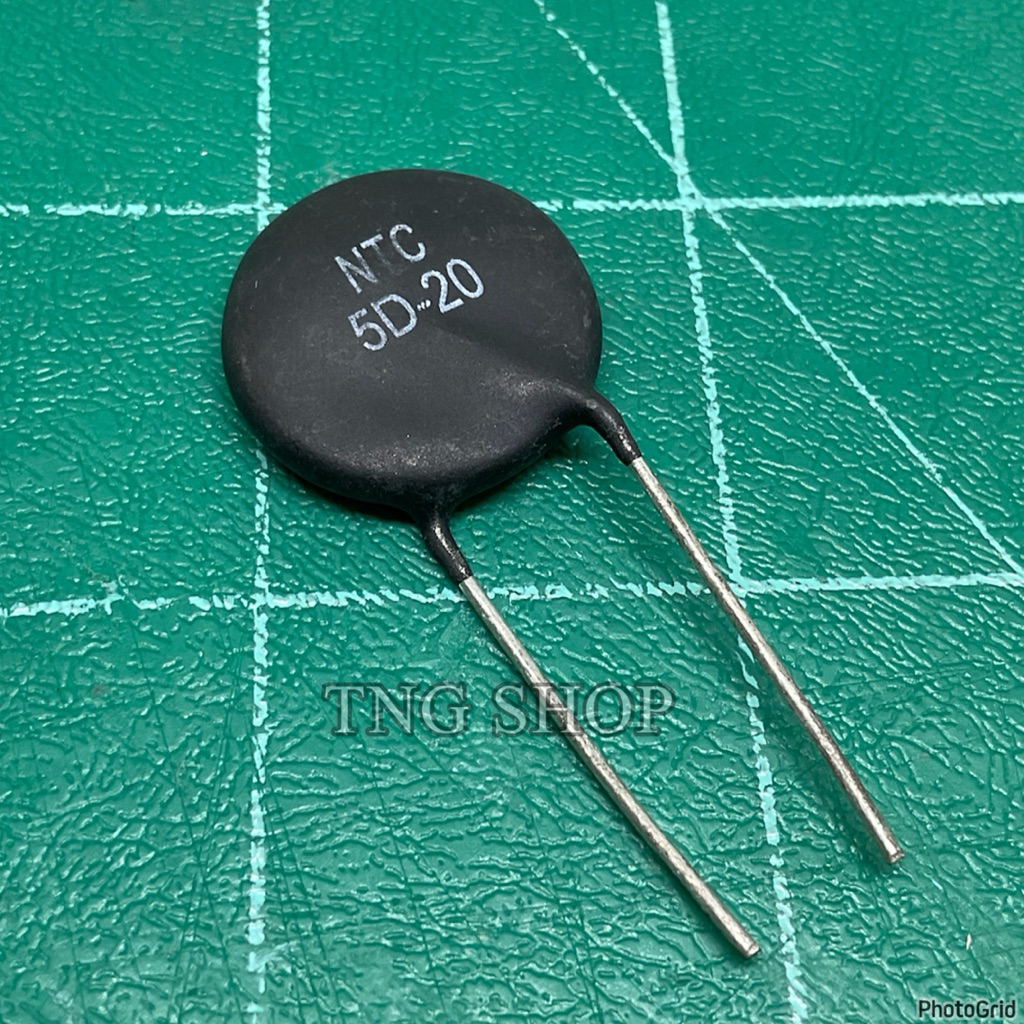 (แพ็ค3ชิ้น) NTC 5D20 5D-20 Thermistor Resistor เทอร์มิสเตอร์ ตัวต้านทาน อุณหภูมิ