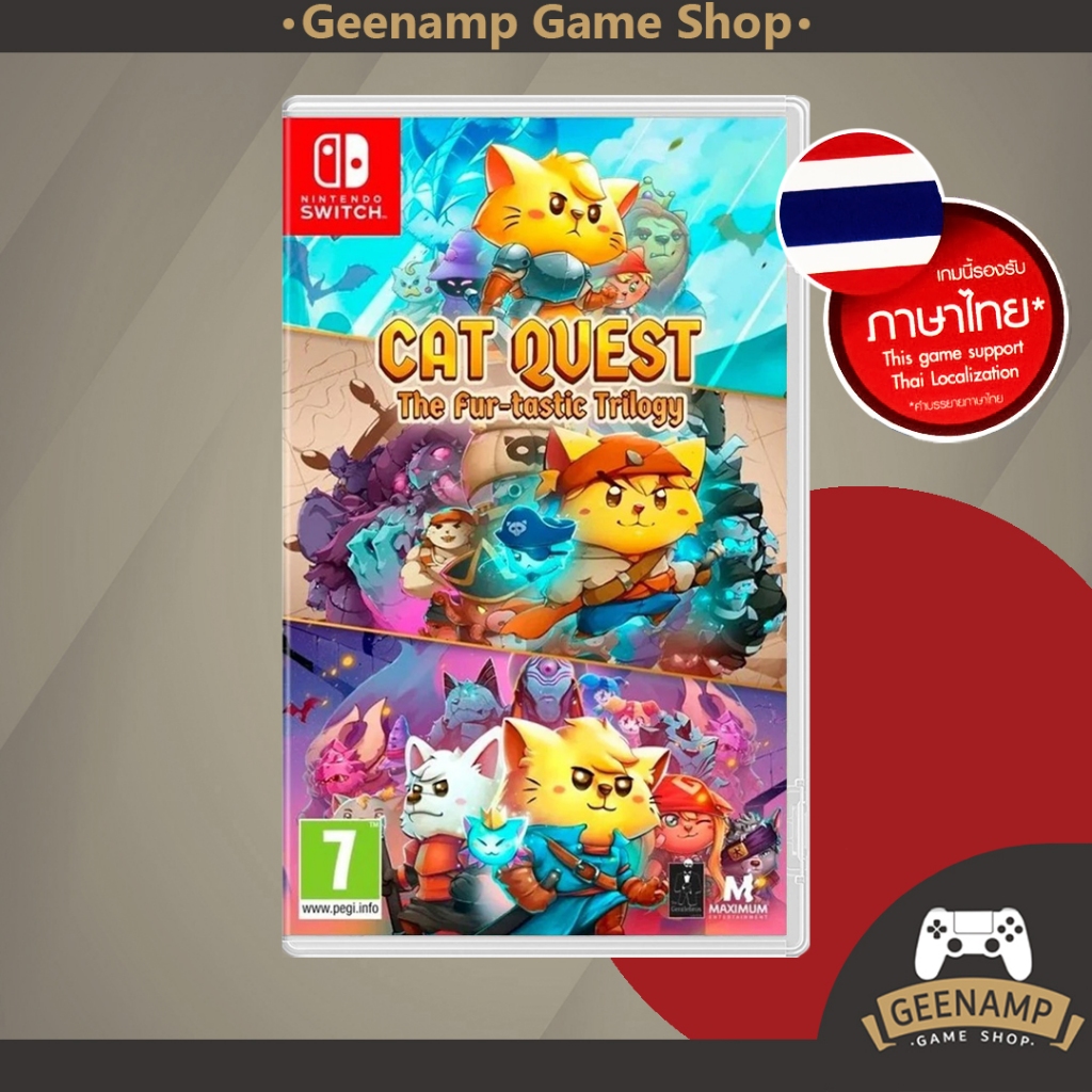 NSW [มือ1] Cat Quest: The Fur-Tastic Trilogy (EU)(รองรับภาษาไทย) - Nintendo Switch