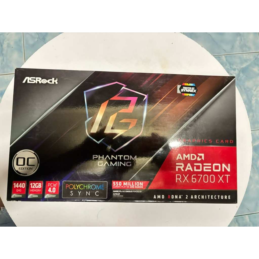 RX6700XT 12 GB (การ์ดจอมือสอง)(rx6700xt)