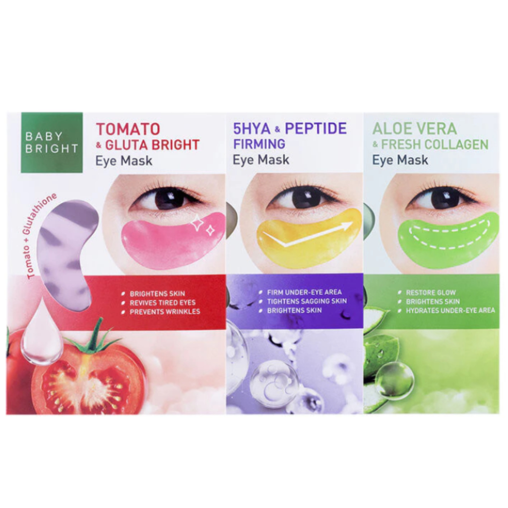 Baby Bright Eye Mask 2.5g 1 คู่ - [คุณสมบัติหลัก เช่น "สูตรจากพืช, ไม่มีสารเคมี, ใช้ภายในบ้าน"]