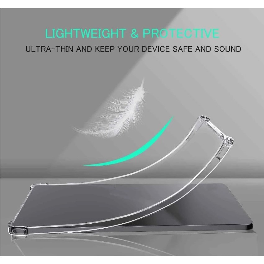 เคส ใสกันกระแทก สำหรับ Samsung Tab A11 A11Plus A9 2023 A7lite A9Plus S10/S10lite S9/S9Fe S7/S8 A8 10.5 พร้อมส่ง 002 - รูปที่ 5