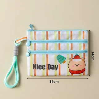 A063 กระเป๋าใส่บัตรประจำตัว ใส่ของ ขนาดพกพาง่าย มัลติฟังชั่นกันน้ำ น้ำหนักเบากระทัดรัด มีให้เลือกหลายลาย