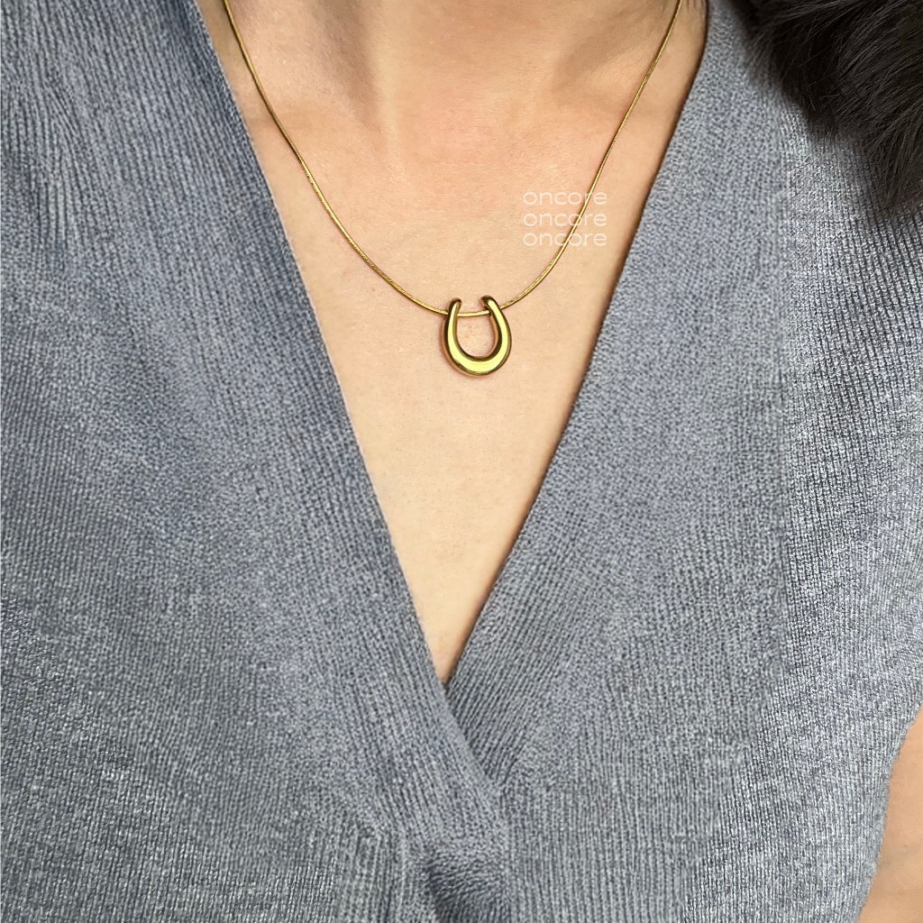 Oncore | รุ่น Fortune ทนน้ำทนเหงื่อ รูปเกือกม้า สัญลักษณ์ความโชคดี นำโชค (Nickel Safe) - รูปที่ 2