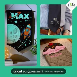 Cricut EasyPress Mini เครื่องรีดร้อนขนาดหน้ากว้าง 1.9x3.25 นิ้ว