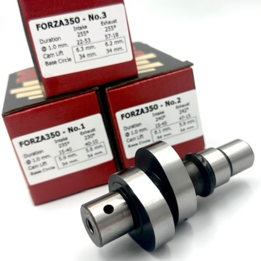 แคมชาร์พ Forza300/350 no.1- no.7  ✅ก่อนสั่งซื้อ กรุณาสอบถามเพื่อเช็คสินค้า‼️