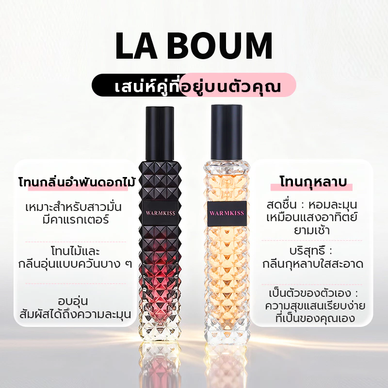 น้ำหอมผู้หญิง กลิ่นติดทน 8-12 ชม.กลิ่นติดทนนาน 30ml น้ำหอมกลิ่นโอเรียนทัลฟลอรัล ใหม่ของแท้ ลดราคาพิเศษ