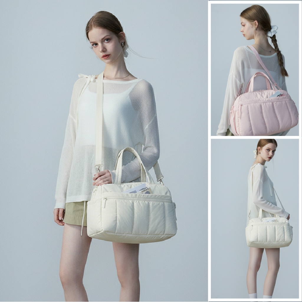 【RALLYMOVEMENT】Travel bag ฮิต ถุงเดินทาง สตรี Hand Bag กระเป๋าฟิตเนส ถุงแห้งและชื้น พกพาได้ ถุงเดินทาง กันน้ำ