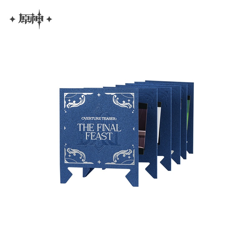 [ พร้อมส่ง / Official ] Genshin Impact The Final Feast - Booklet เกนชิน อิมแพค แผ่นพับ ภาพประกอบ Furina Arlecchino