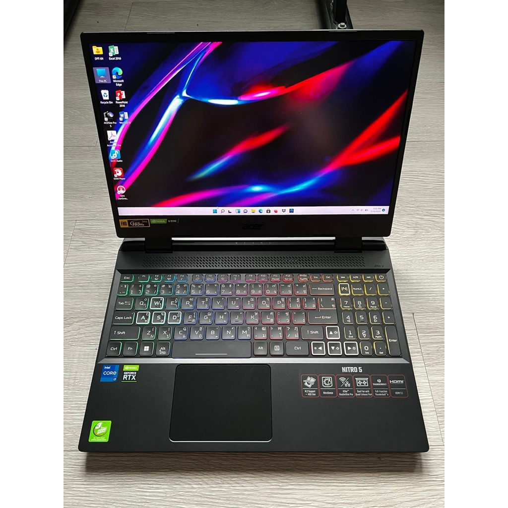 โน๊ตบุ๊คมือสอง เกมมิ่ง Acer i7-12700H