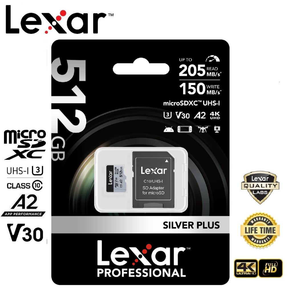 Lexar 512GB SDXC Professional Silver Pro (280MB/s)
