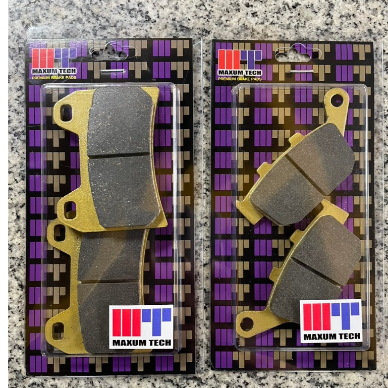 ผ้าเบรค Maxum-tech เนื้อ Semi-metalic และ Sinter สำหรับ Zontes 350E / 350D / 368G