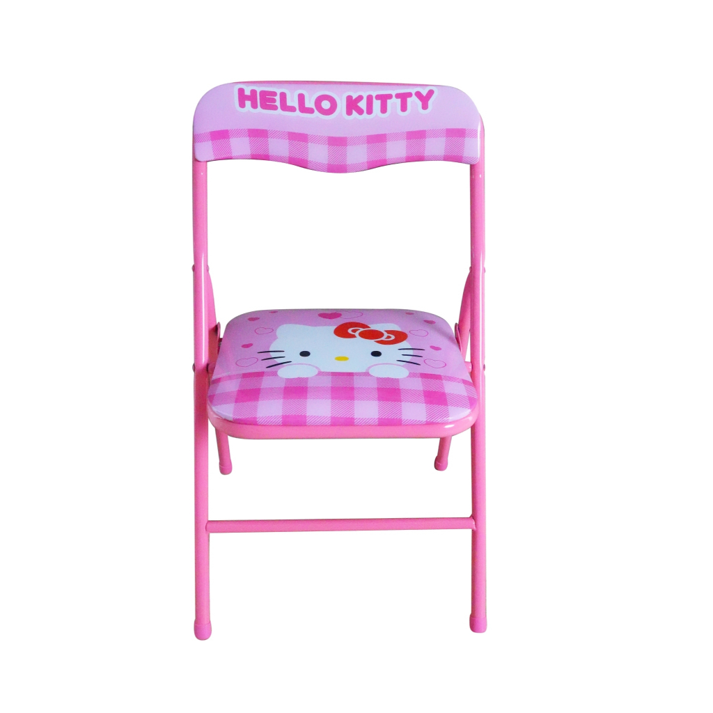 เก้าอี้เด็ก ลายการ์ตูนน่ารัก พับเก็บได้ รับน้ำหนักได้เยอะผู้ใหญ่นั่งได้ ขนาด 32*32*54 ซม.